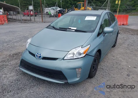 2013 Toyota Prius Two из США, поврежденный, VIN JTDKN3DU6D5645771